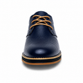 Men's lace-up derby shoes in navy