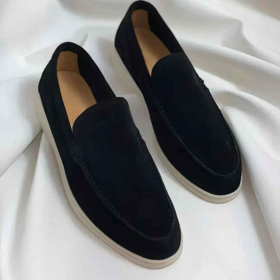 Men's Suede-Look Slip-On Loafers in 5 Colors for Smart Casual Days