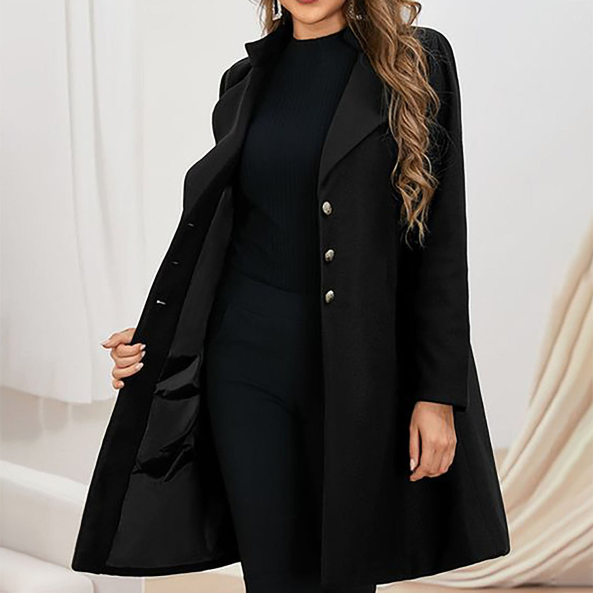 Women's Wool Blend Coat