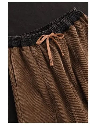 Women's Corduroy Harem Trousers