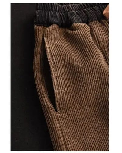 Women's Corduroy Harem Trousers