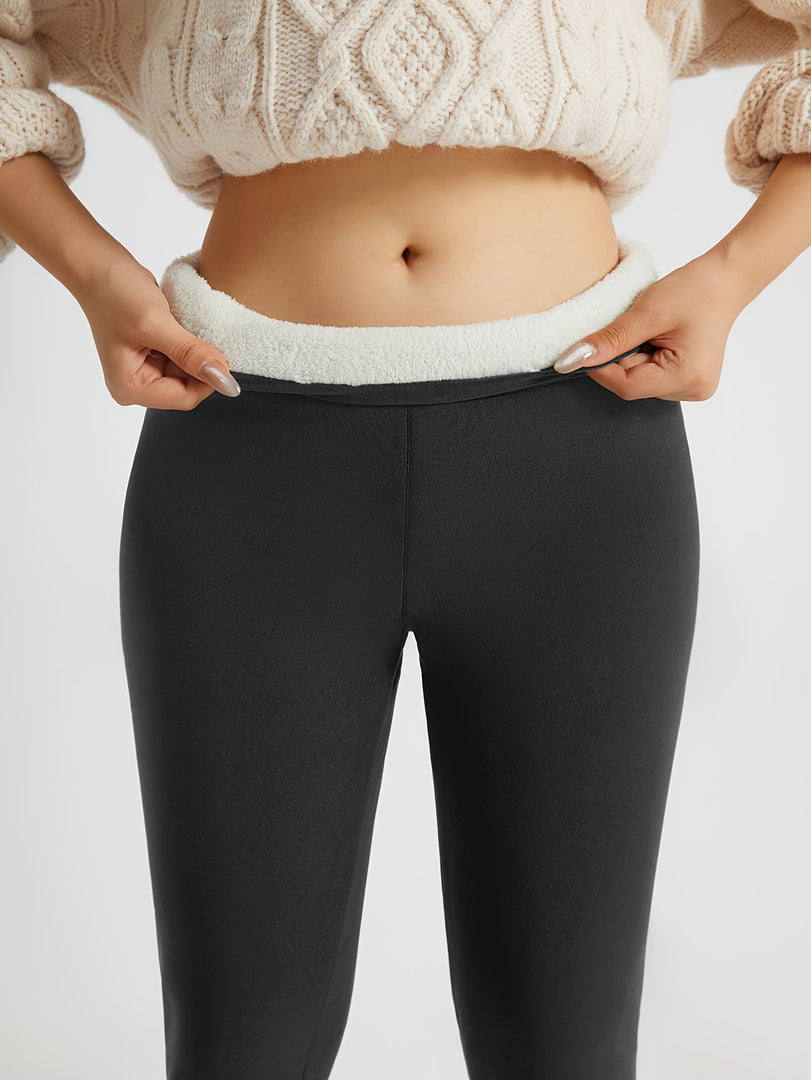 Women's Fleece-Lined Winter Leggings