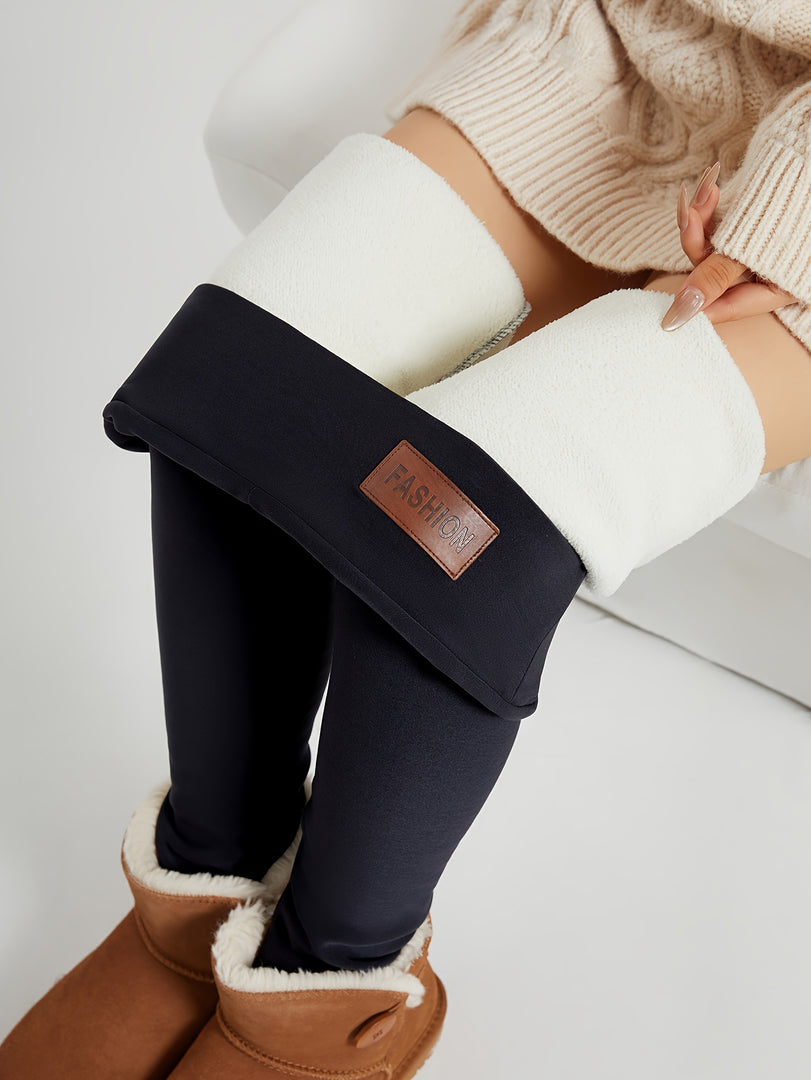 Women's Fleece-Lined Winter Leggings