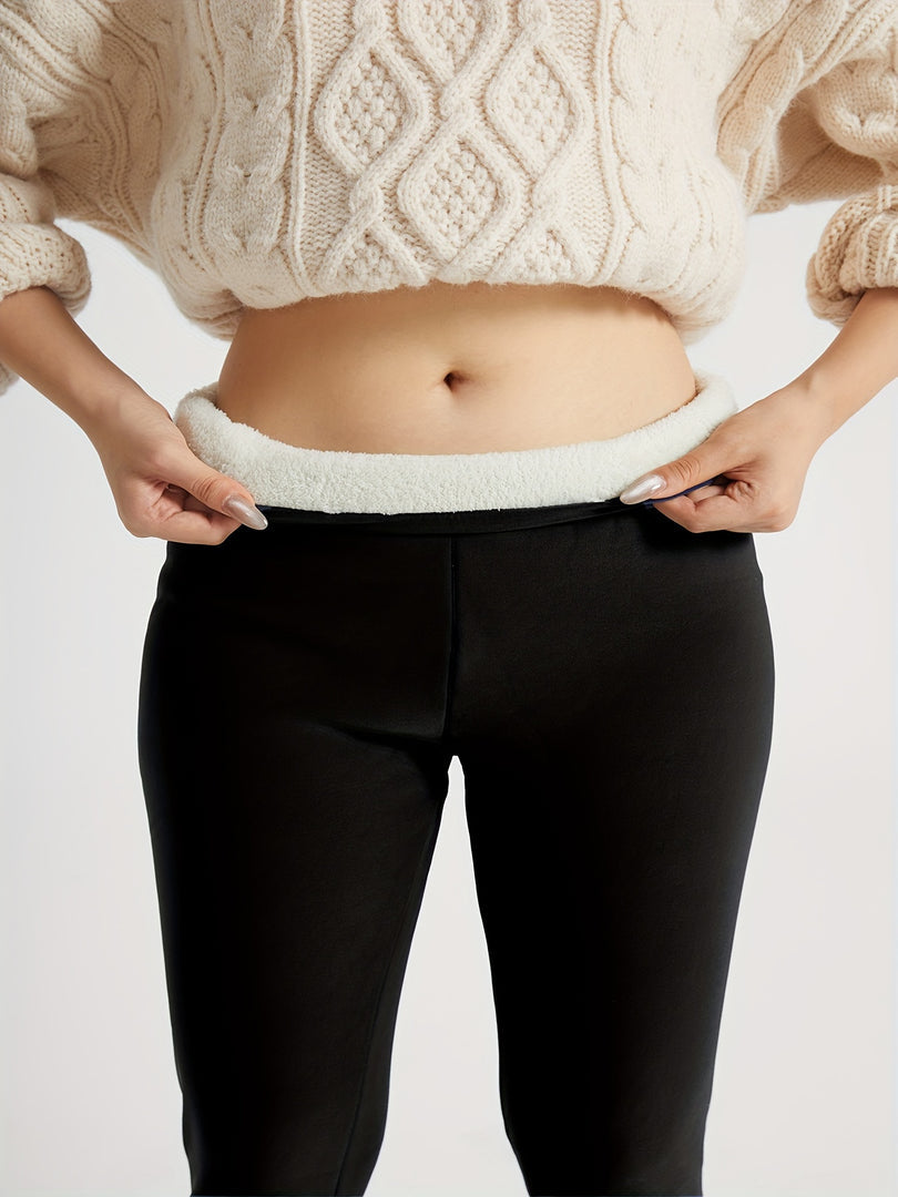 Women's Fleece-Lined Winter Leggings