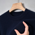 Women's Soft Crew Neck Sweater in navy
