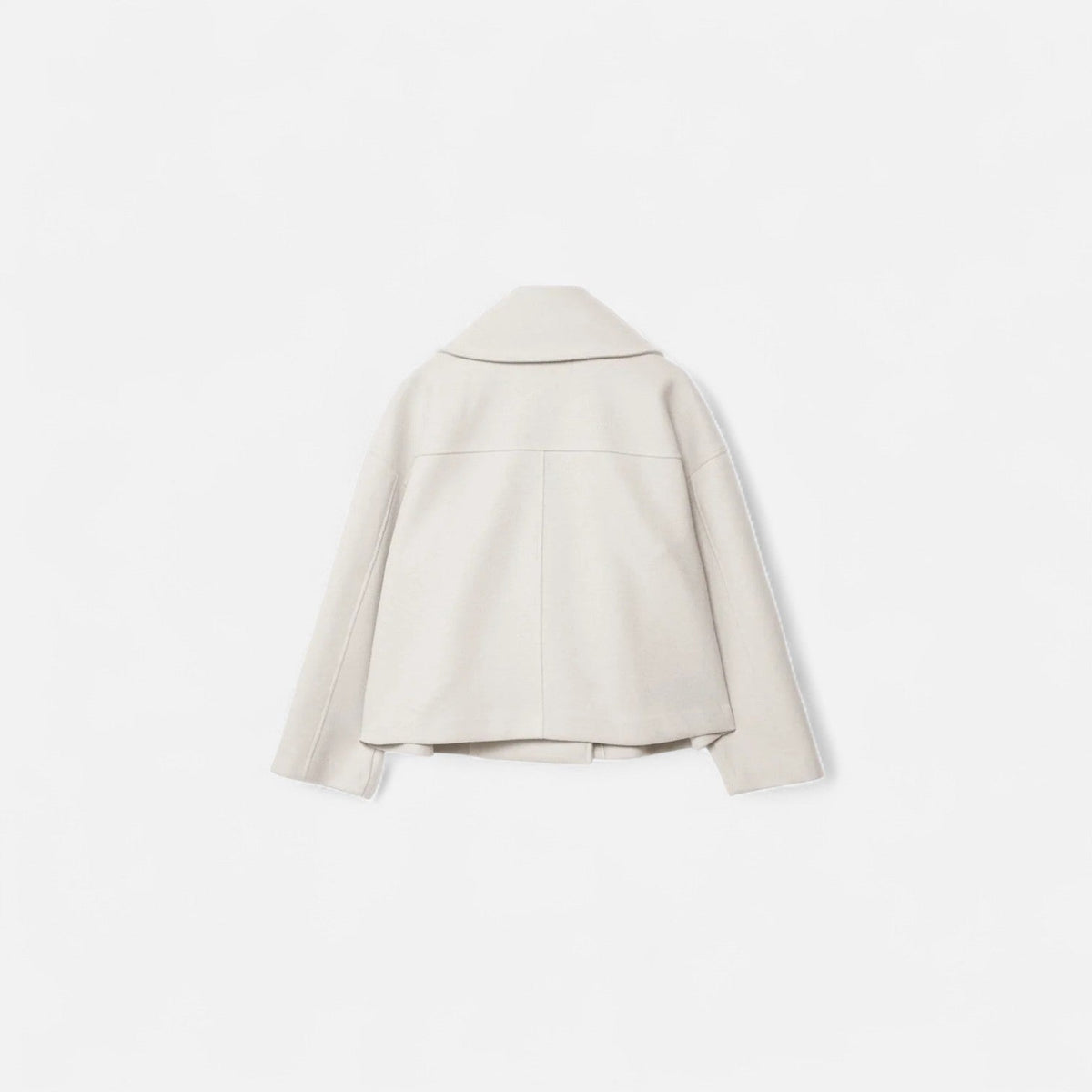 Women's cropped double-breasted jacket