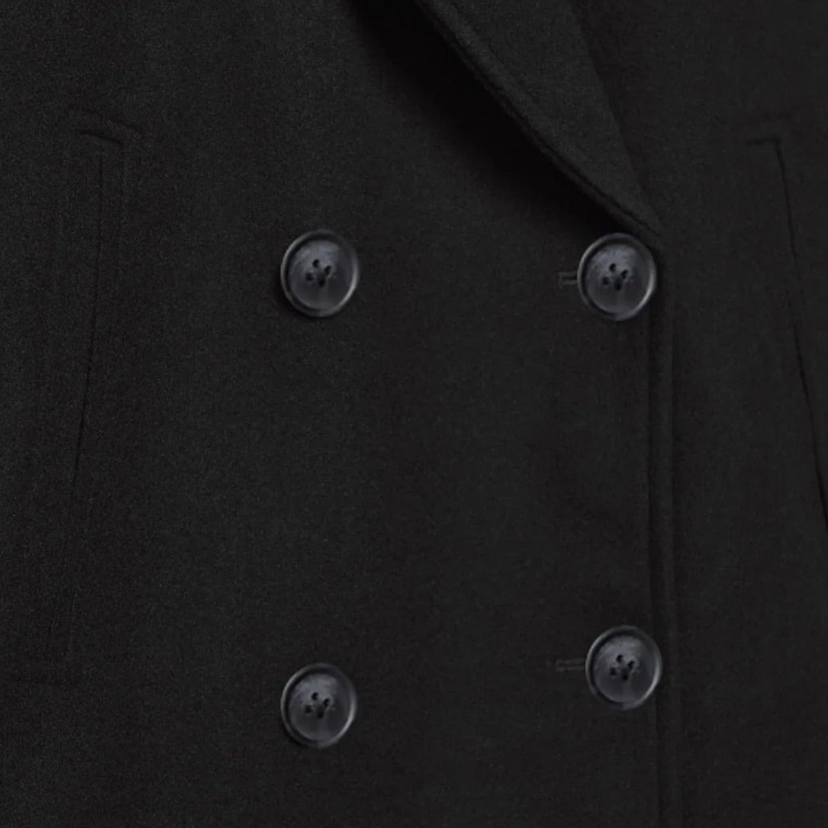 Women's cropped double-breasted jacket